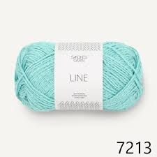 Sandnes Garn - LINE  - Turquoise - 7213