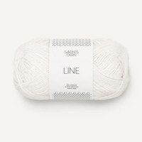 Sandnes Garn - LINE - White - 1002