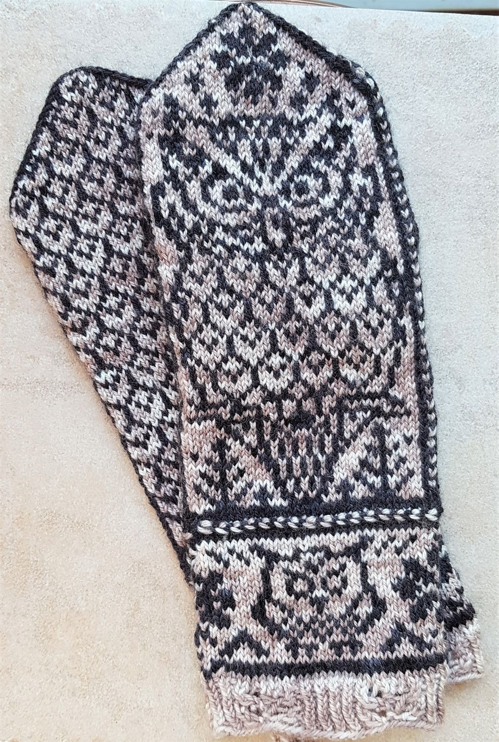 Owl Mitten Kit - Lily Respair Owl Mitten Kit - Lily Respair