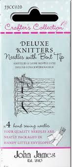 John James Bent Tip Tapestry Needles - Pkg. Of 4