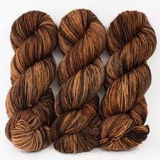 Ancient Arts - Little Nettle Soft Fingering - Brown Tabby