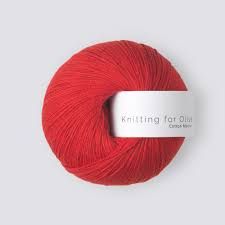 Knitting For Olive - Cotton Merino - Red Currant