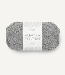 Sandnes Garn - Alpakka Følgetråd - Grey Heather - 1042