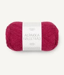 Sandnes Garn - Alpakka Følgetråd - Rumba Red - 4255