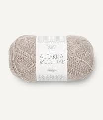 Sandnes Garn - Alpakka Følgetråd - Beige Heather - 2650