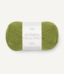Sandnes Garn - Alpakka Følgetråd - Matcha - 9564