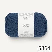 Sandnes Garn - DUO - Blue Heather - 5864