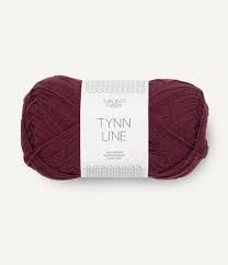 Sandnes Garn - LINE  - Deep Burgundy - 4372