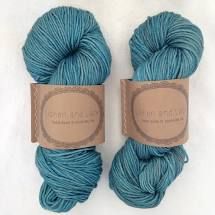 Lichen and Lace - 80/20 Organic Sock - Teal Tide