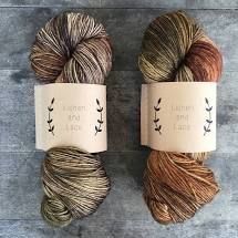 Lichen and Lace - 80/20 Organic Sock - Woods