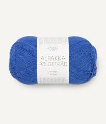 Sandnes Garn - Alpakka Følgetråd - Dazzling Blue - 5845