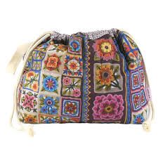 Emma Ball - Medium Drawstring Bag  - Spirit Of Flora