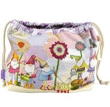 Emma Ball - Medium Drawstring Bag  - Crafting Gnomes