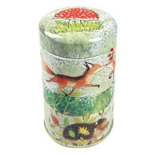 Emma Ball - Mini Stacking Tin - Fox And Hedgehog