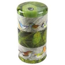 Emma Ball - Tall Stacker Tins  - British Birds