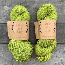 Lichen and Lace - Eco Worsted - Olive Oil
