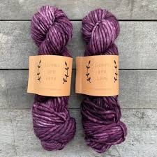 Lichen and Lace - Eco Worsted - Plum Jam