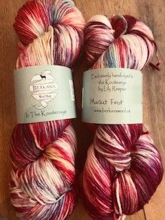 Berkana - In The Kootenays - Merino Sock Yarn - Market Fest