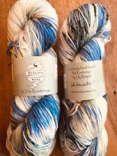 Berkana - In The Kootenays - Merino Sock Yarn - Whitewater