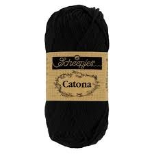 Scheepjes - Catona - Black - Col. 0110