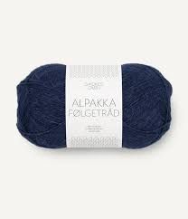 Sandnes Garn - Alpakka Følgetråd - Navy - 5882