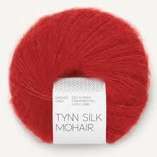 Sandnes Garn - Tynn Silk Mohair - True Red - Col. 4219