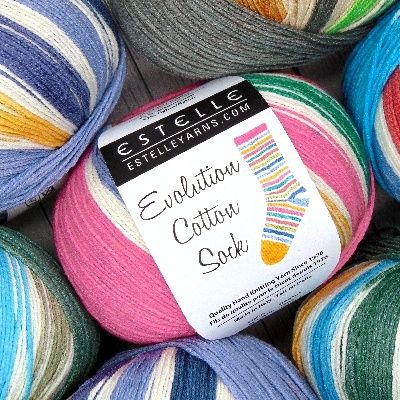 Evolution Cotton Sock by Estelle