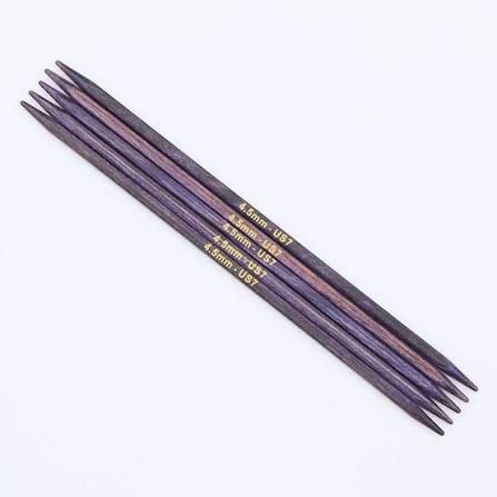 KnitPro - J'Adore CUBICS - 6" Double Pointed Needles - 2.5 mm (US 1.5)