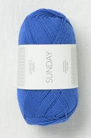 Sandnes Garn - Sunday - Dazzling Blue  - 5845