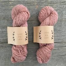 Lichen and Lace - Rustic Heather Sport - Rose