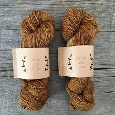 Lichen and Lace - Rustic Heather Sport - Ginger