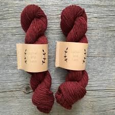 Lichen and Lace - Rustic Heather Sport - Beet