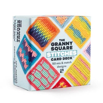 The Granny Square Stitches Card Deck - Claire Montgomerie