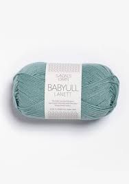 Sandnes Garn Babyull Lanett - Dusty Aqua - 6841