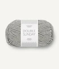 Sandnes Garn DOUBLE SUNDAY - Grey Heather - Col 1042 Sandnes Garn DOUBLE SUNDAY - Grey Heather - Col 1042