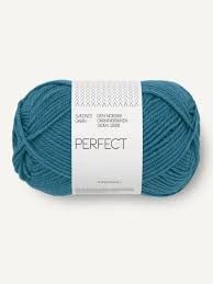Sandes Garn - Perfect - Petrol - Col. 6553 Sandes Garn - Perfect - Petrol - Col. 6553