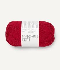 Sandnes Garn - Mandarin Petit - Dark Red - Col. 4418