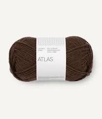 Sandnes Garn - ATLAS - Dark Brown Melange - 3591
