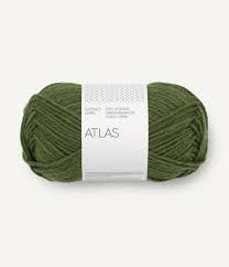 Sandnes Garn - ATLAS - Dark Green Melange - 9072