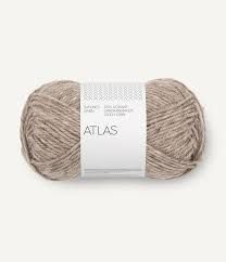 Sandnes Garn - ATLAS - Grey-Beige Melange - 2650
