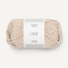 Sandnes Garn - LINE - Almond White - 3011