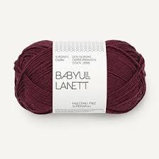 Sandnes Garn Babyull Lanett - Deep Burgundy - 4372