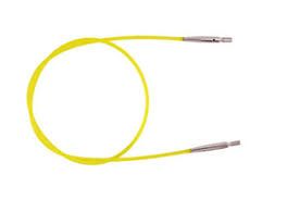 KnitPro - Yellow Nylon Cable for Interchangeable Needles - 16 KnitPro - Yellow Nylon Cable for Interchangeable Needles - 16" (40 cm)