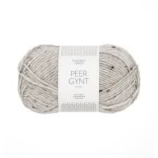 Sandnes Garn - Peer Gynt - Light Grey Fall Tweed - 1035