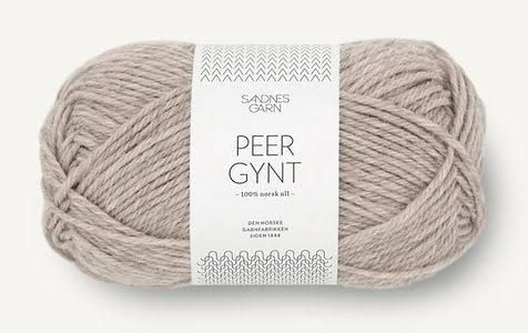 Sandnes Garn - Peer Gynt - Grey-beige Heather  - 2650