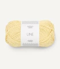 Sandnes Garn - LINE  - Light Yellow - 2112