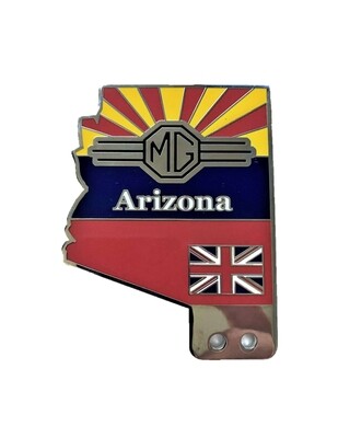 (05) Arizona MG Club Grille Badge