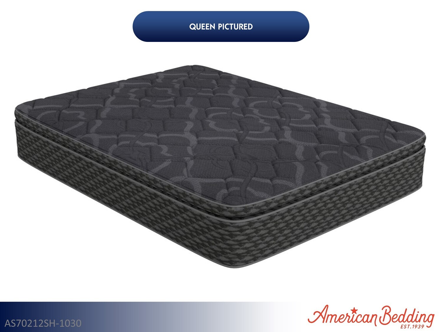 American bedding 12 plush pillow top deals