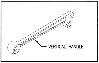660190001 - Vertical Handle & link kit(WILL BE OBSOLTE WHEN STOCK IS DEPLETED)