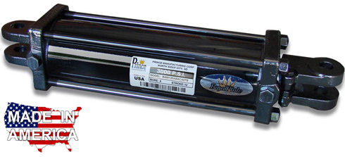 4.5" Bore x 24" Stroke Prince ROYALPLATE Cylinder B450240ACDDA07B